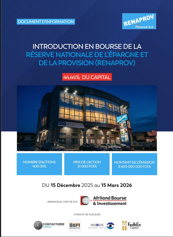 RENAPROV FINANCE SA 1996 – 2026: Scaling Growth With Landmark Offering Of 400,000 New Shares To Drive Sustainable Development