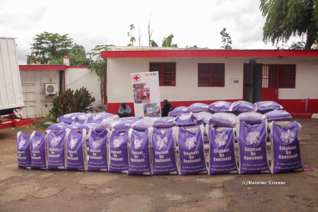 Cameroon Red Cross Receives 200 Bags Of Rice From KOYA S.A In Push Against Food Insecurity