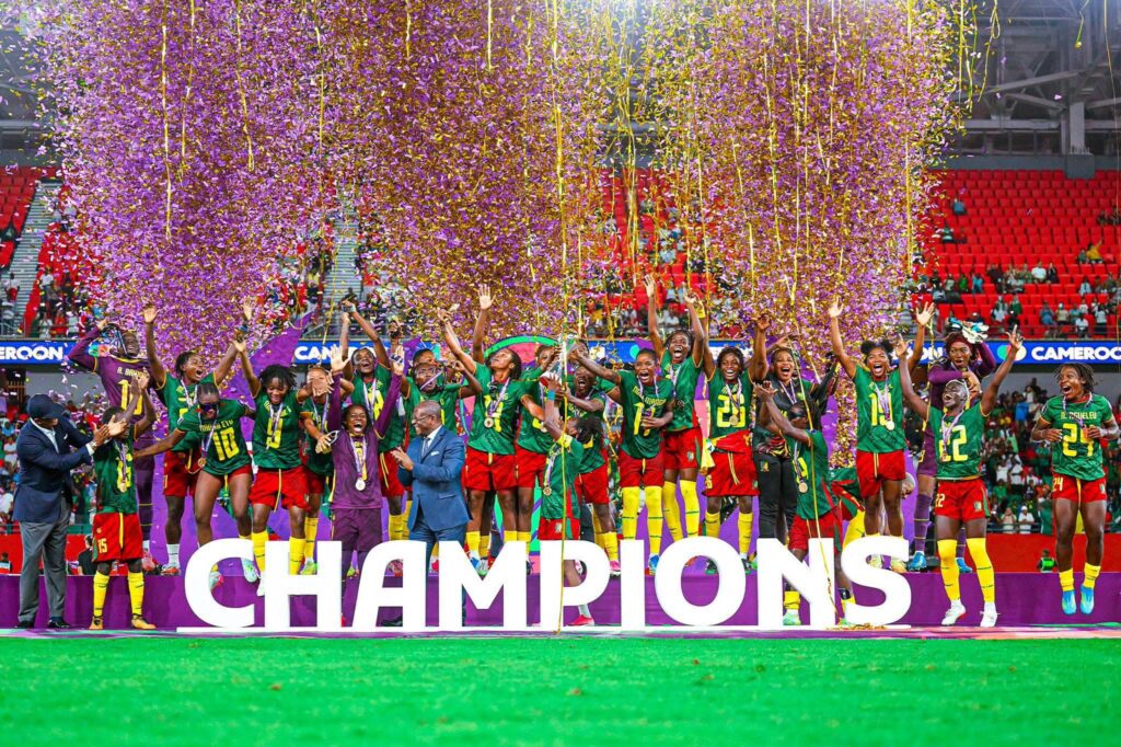 Cameroon’s Indomitable Lionesses Crush Malawi 3–0 To Claim First WAFCON Crown